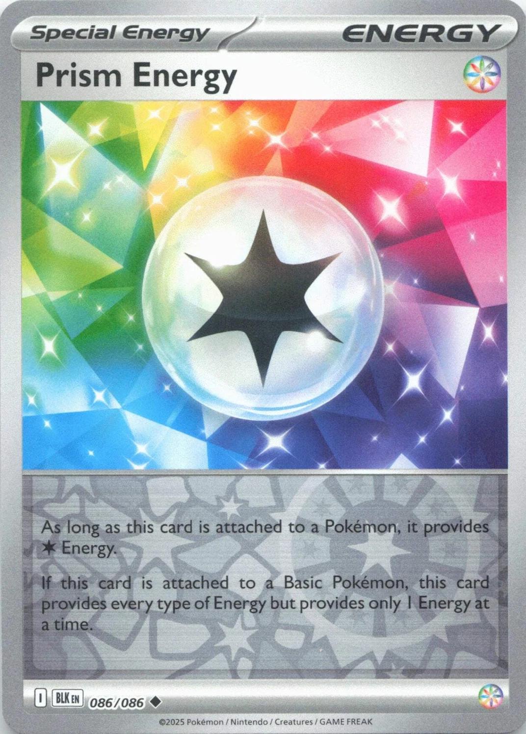 Black Bolt Prism Energy [Reverse] Pokémon card